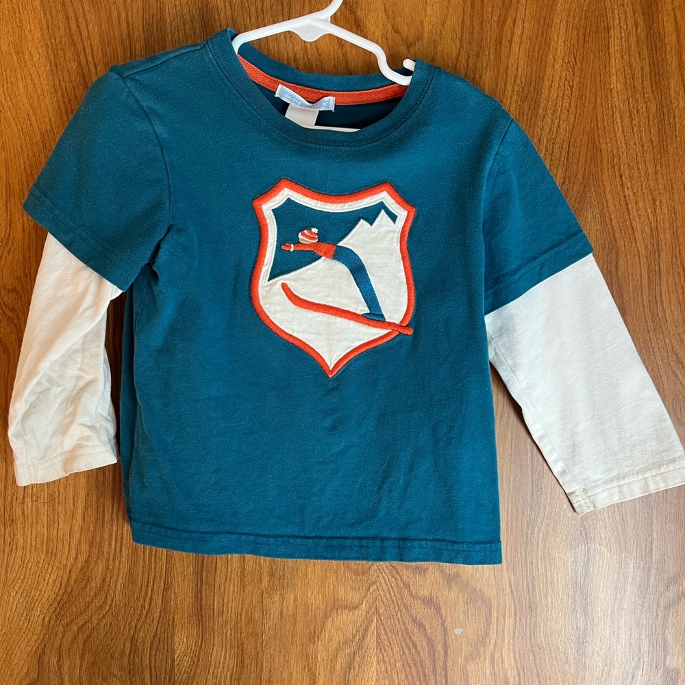 Janie and Jack Ski tee